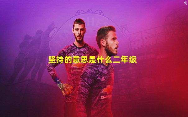 坚持的意思是什么二年级