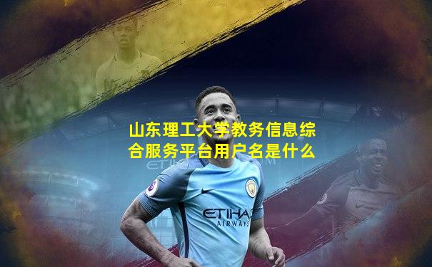 山东理工大学教务信息综合服务平台用户名是什么