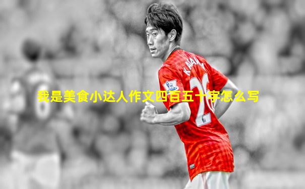 我是美食小达人作文四百五十字怎么写